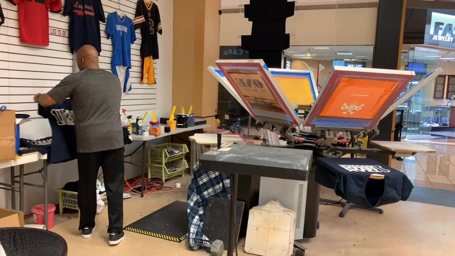 Screen Printing Channel